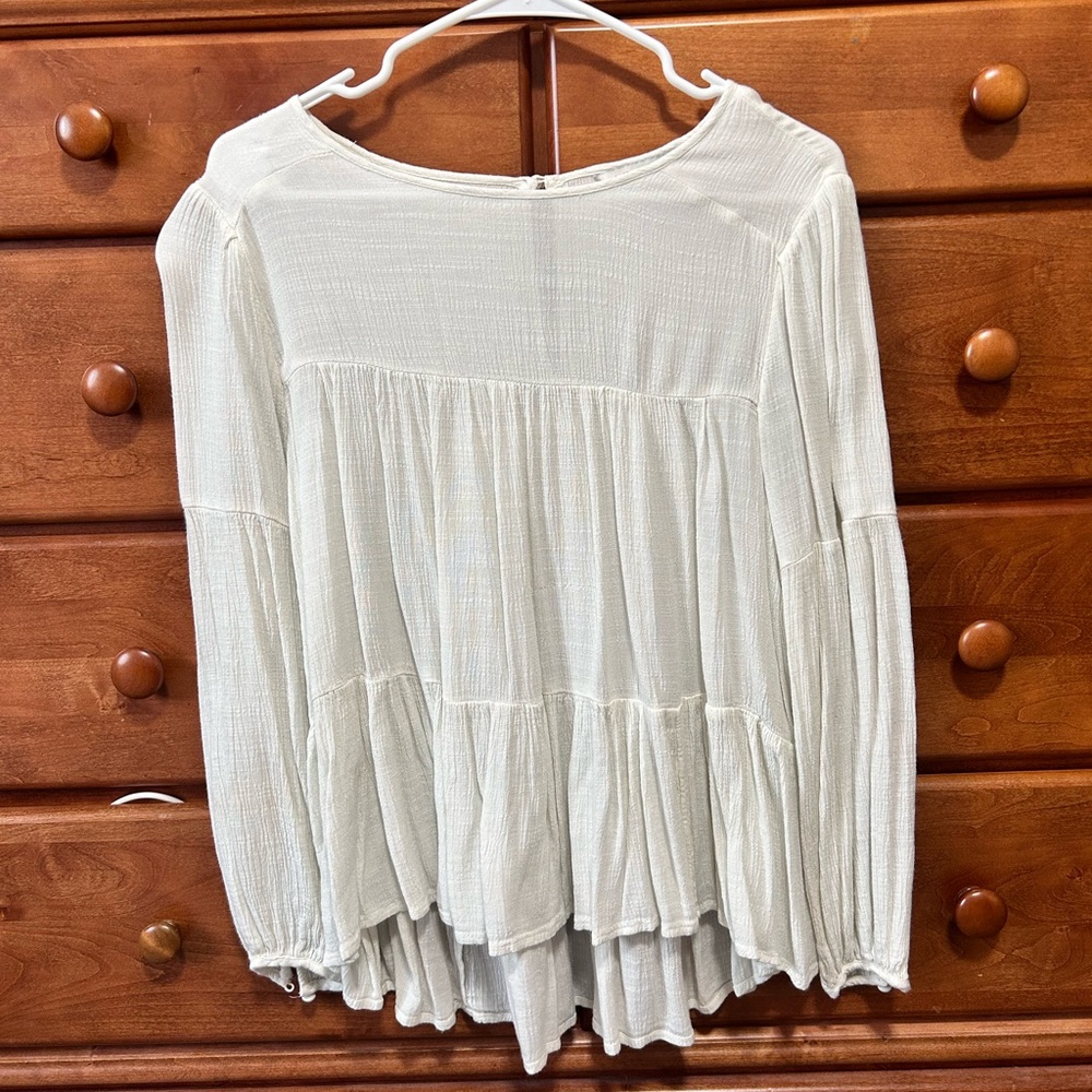 American Eagle White Blouse